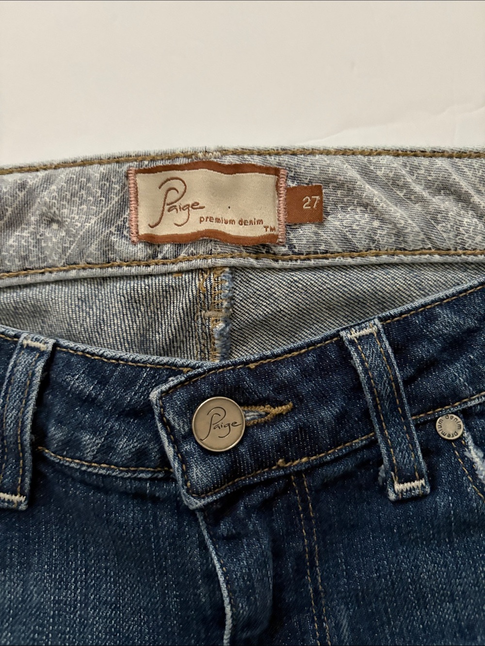 PAIGE Indigo Flare Jeans - Picture 5 of 12